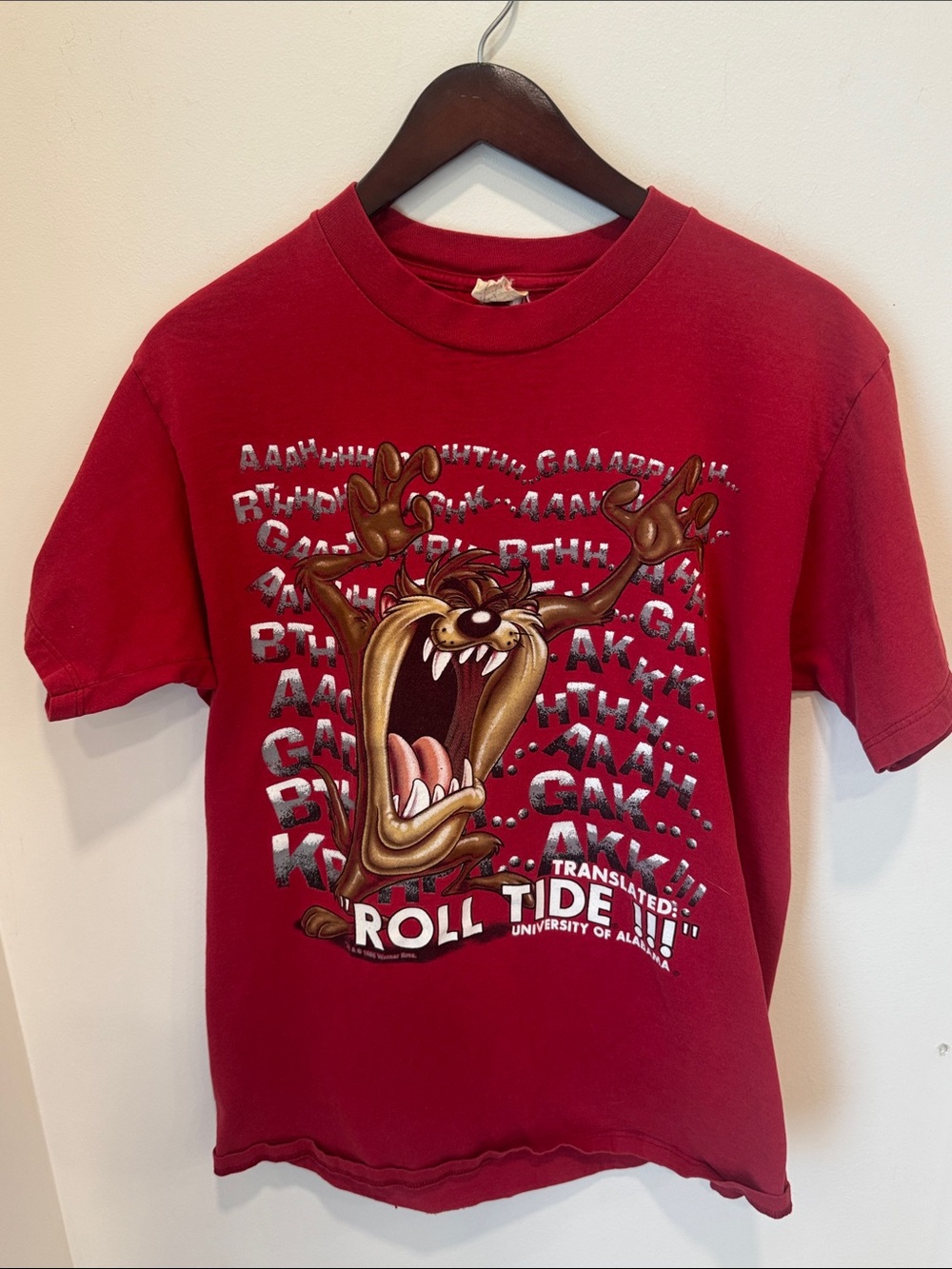 1996 Vintage University of Alabama Taz "Roll Tide" Graphic Tee